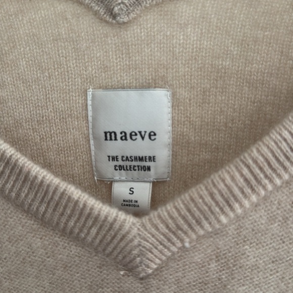 Anthropologie Maeve oversized cashmere sweater - Picture 2 of 3